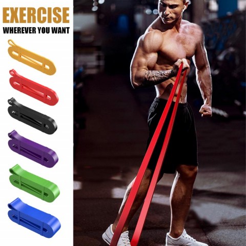 Latex resistance belt, exercise elastic belt, tension belt