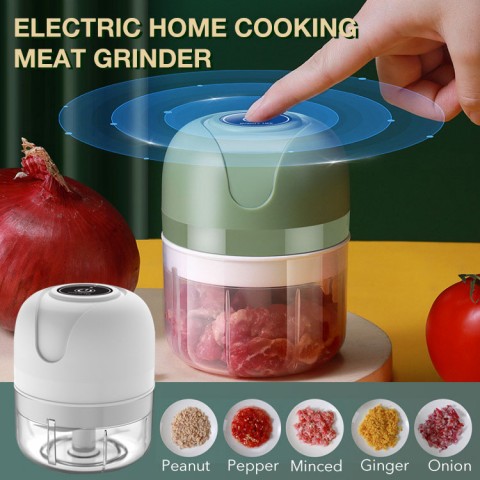 Electric home cooking meat grinder