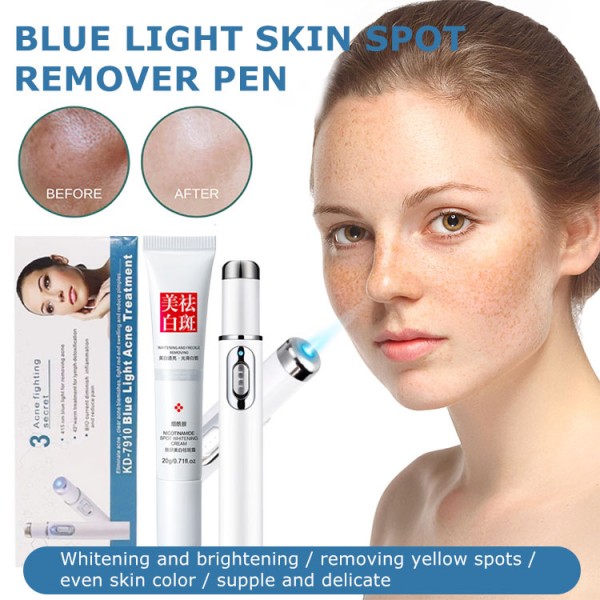 Blue light spot remover..