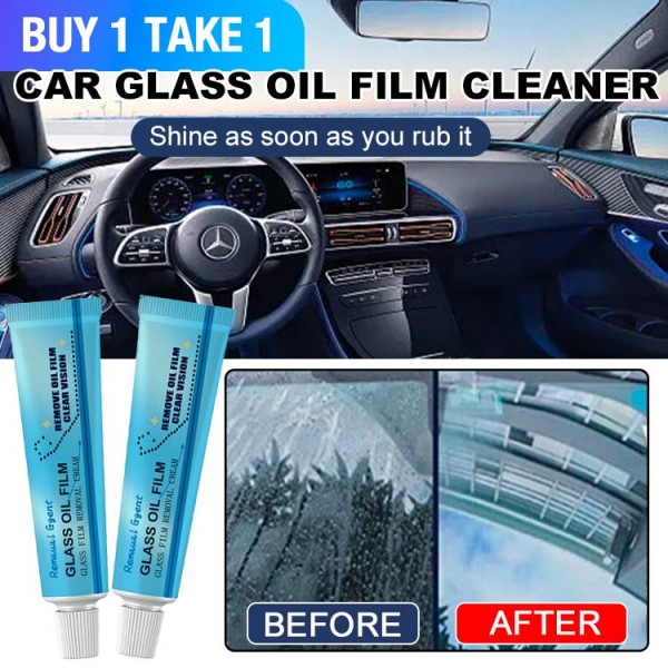 Car Glass Oil Film Cleaner..