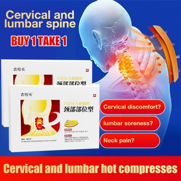 Cervical and lumbar hot compresses..