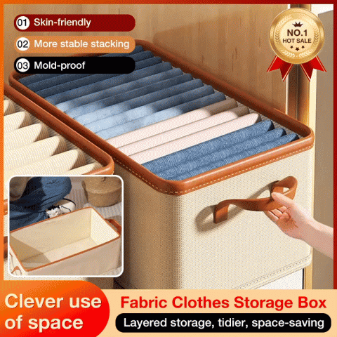 Fabric Clothes Storage Box