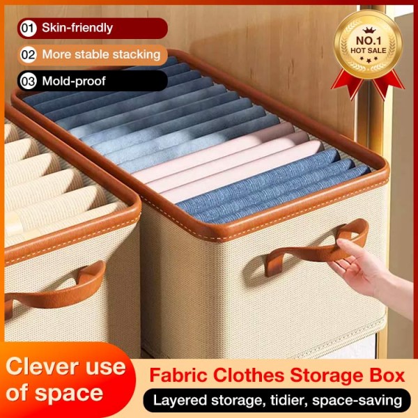 Fabric Clothes Storage Box