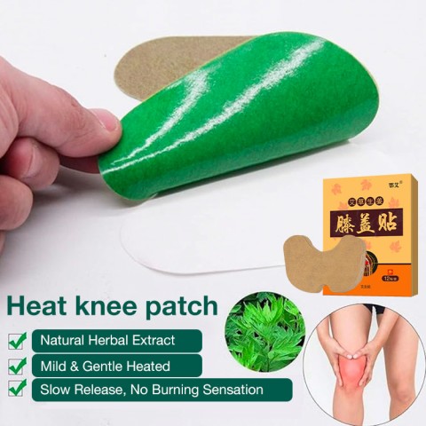 Heat knee patch