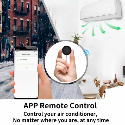 IR Remote Control Smart Home WiFi Remote Controller Smart Life APP Control Compatible with Alexa Google Assistant Voice Control