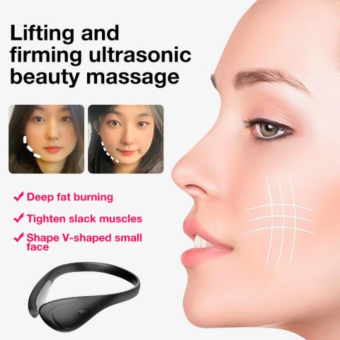 EMS lifting and firming V face massage beauty instrument