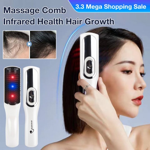 Advanced Infrared Massage Comb & Hair Care Essence