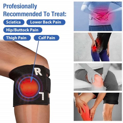 Multifunctional magnetic therapy adjustable kneepad