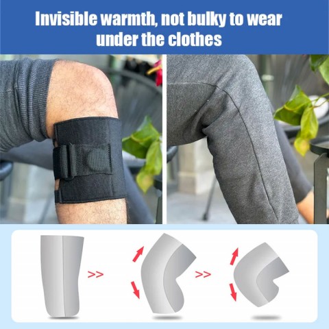 Multifunctional magnetic therapy adjustable kneepad