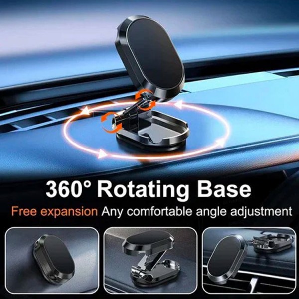 2023 New Alloy Folding Magnetic Car Phon..