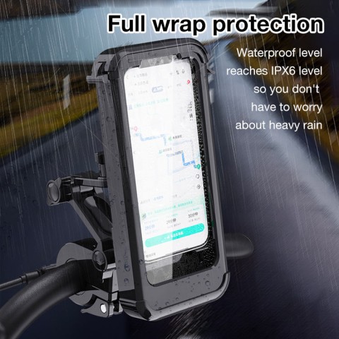 Motorcycle phone holder