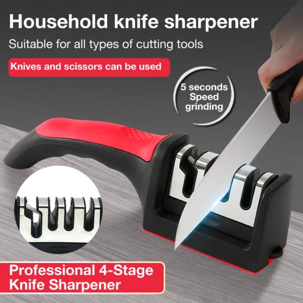 Professional 4-Stage Knife Sharpener