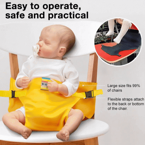 Portable Baby Dining Chair Belt