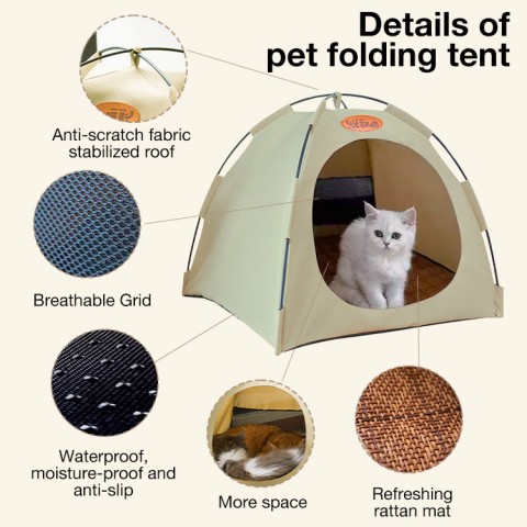 pet folding tent