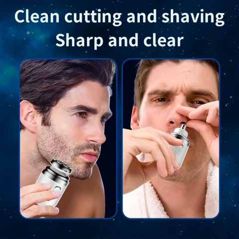 Portable multifunctional capsule shave