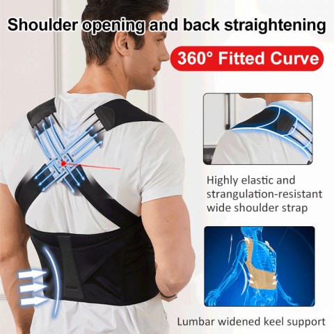 Professional posture correction belt