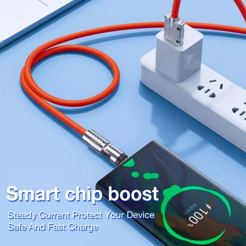 180° Rotating Fast Charge Cable