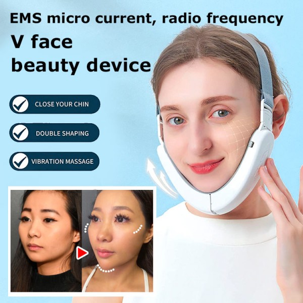 V-Face Lifting Device-EMS Massage Double..