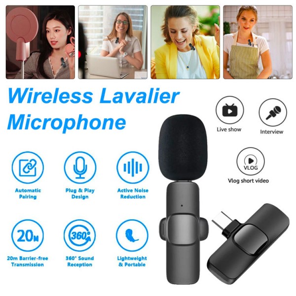 New Wireless Lavalier Microphone