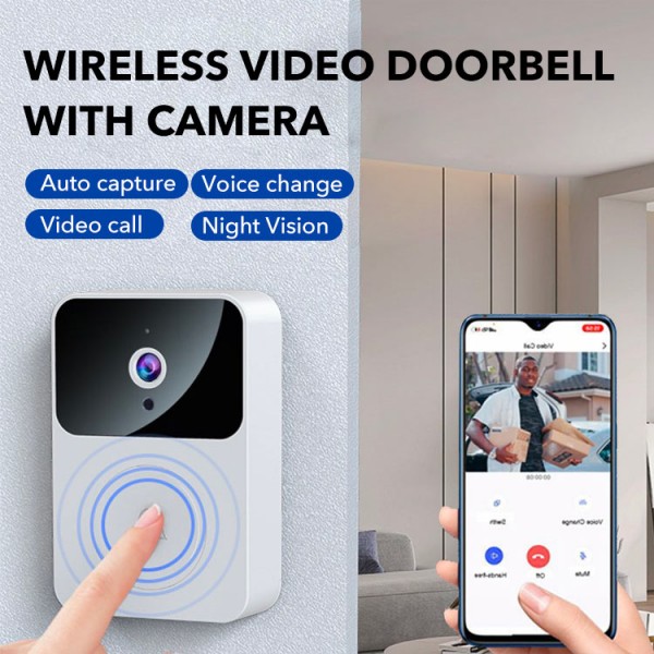 Wireless Video Doorbell With Camera..