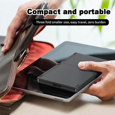 Universal Foldable bluetooth keyboard with touchpad