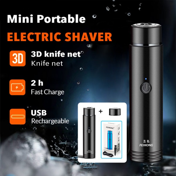 Mini Portable Electric Shaver-Shaver bod..