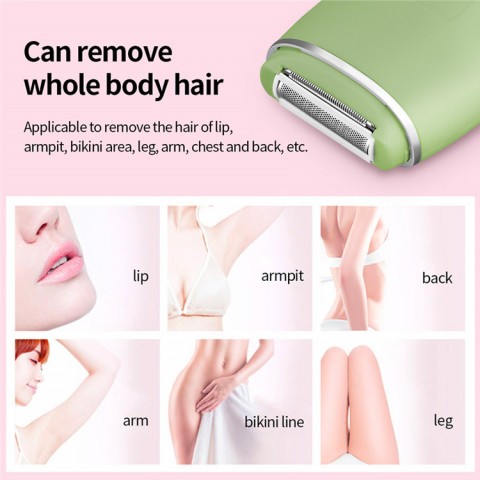 3 in 1 Portable Washable Painless Electric Epilator