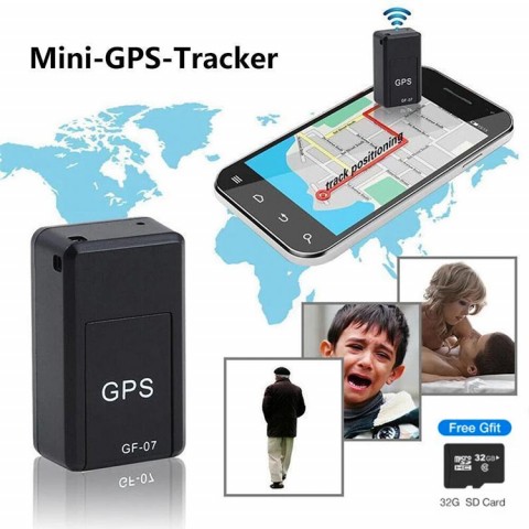 Magnetic Mini Anti-theft GPS Tracker-buy one take one 32g TF Card