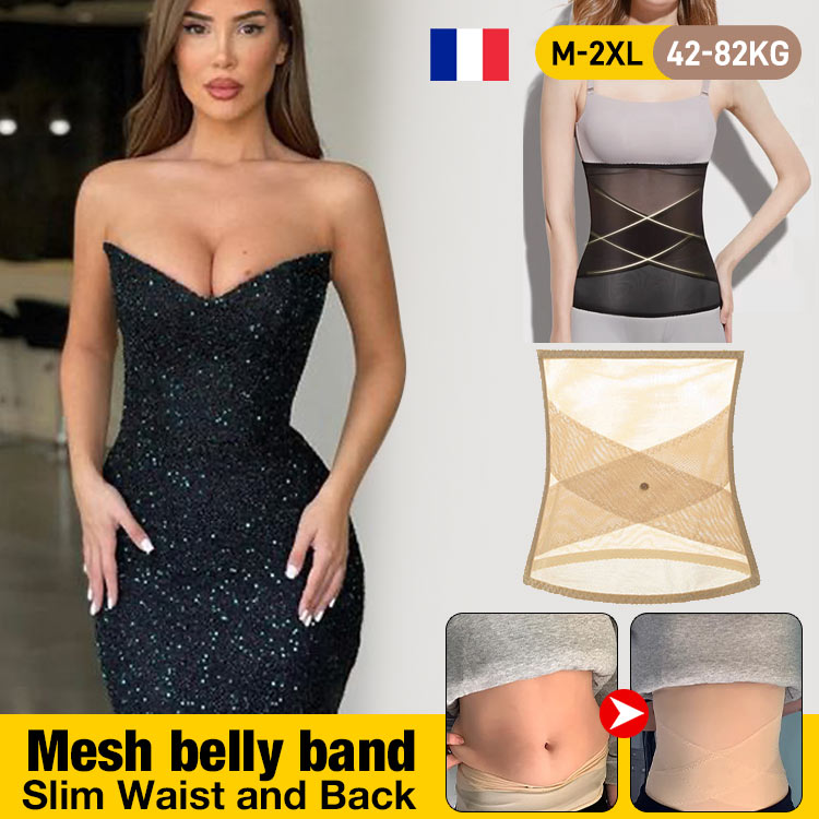Valentine Day Promo- - Buy now to save 50pesos and only ₱290 for the second one - Mesh belly band-Imported from France-Combined with high-grade silk weaving-Shaping a beautiful waist and back