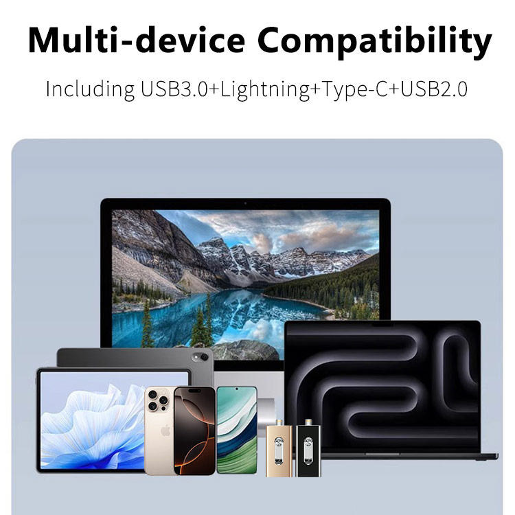 Heroes Day Promotion -  One year warranty - 3 in 1 Flash Drive - Applicable to multiple devices, Android/Apple/USB3.0/Type C