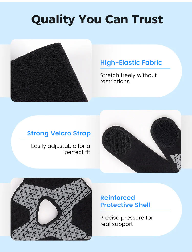 Elastic Ankle Brace - Adjustable Feature