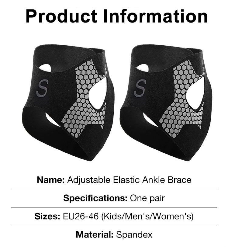 Elastic Ankle Brace - Premium Packaging