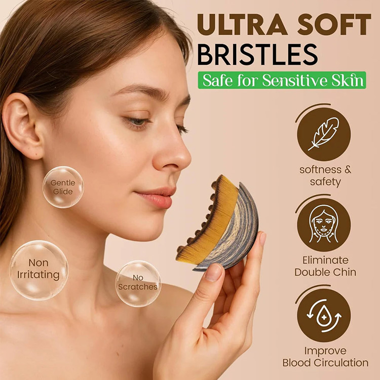 Mid-year Promo Buy 1 Take 1 - 2 minutes effective - Lymphatic Contour Face Brush - Lifting and firming/Promote blood circulation/Improve facial health