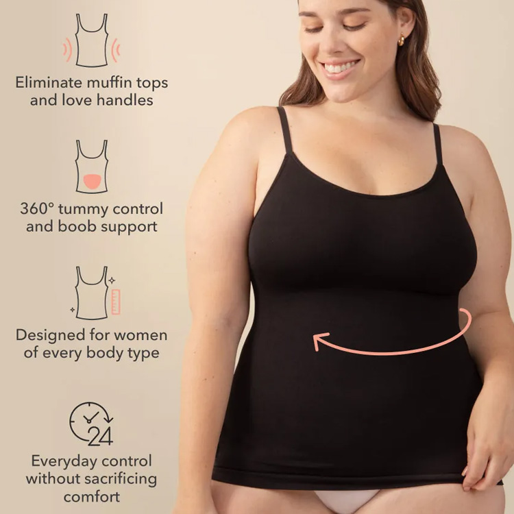 Heroes Day Promotion -All Day Shaping Comfort Stretch Camisolei- Gradient compression technology shapes the perfect body - redefines comfort and effect