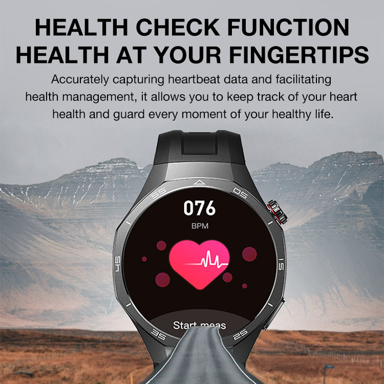 Mid-Year Great Sale-GT5-pro Smart Blood Glucose Monitoring Watch-Stay healthy-measure blood sugar levels, heart rate, sleep quality and other general health