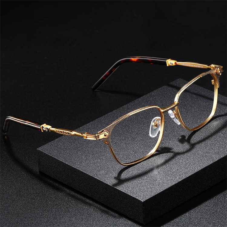 Senior Discount - Multi-Focal Pure titanium mens reading glasses imported from Japan - anti-blue light anti-fatigue-look far and near