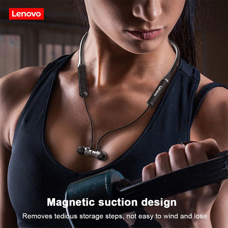 2025 New Year Promo buy now to save 300pesos - Lenovo XE05 Bluetooth Neckband Earphone - 100% Authentic with one year warranty