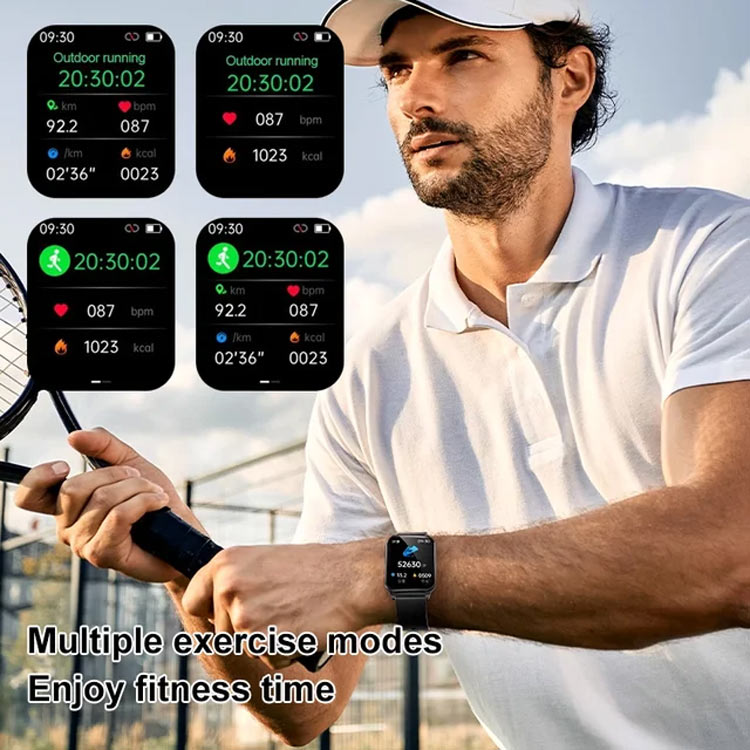 Marys Month promotions-year warranty-Smart Painless Blood Glucose Measurement Watch-Stay healthy-measure blood sugar levels, heart rate, sleep quality and other general health