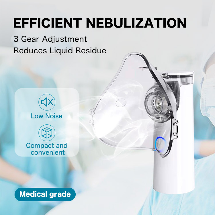 2024 Upgraded - New Year Promo - 100% Authentic - Medical-grade AOLON N6 Nebulizer - Caring for the health of your family - One year warranty