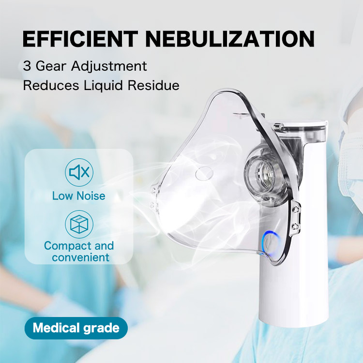2025 New Promo buy now to save 200pesos - 100% Authentic - Medical-grade AOLON N6 Nebulizer - Caring for the health of your family - One year warranty