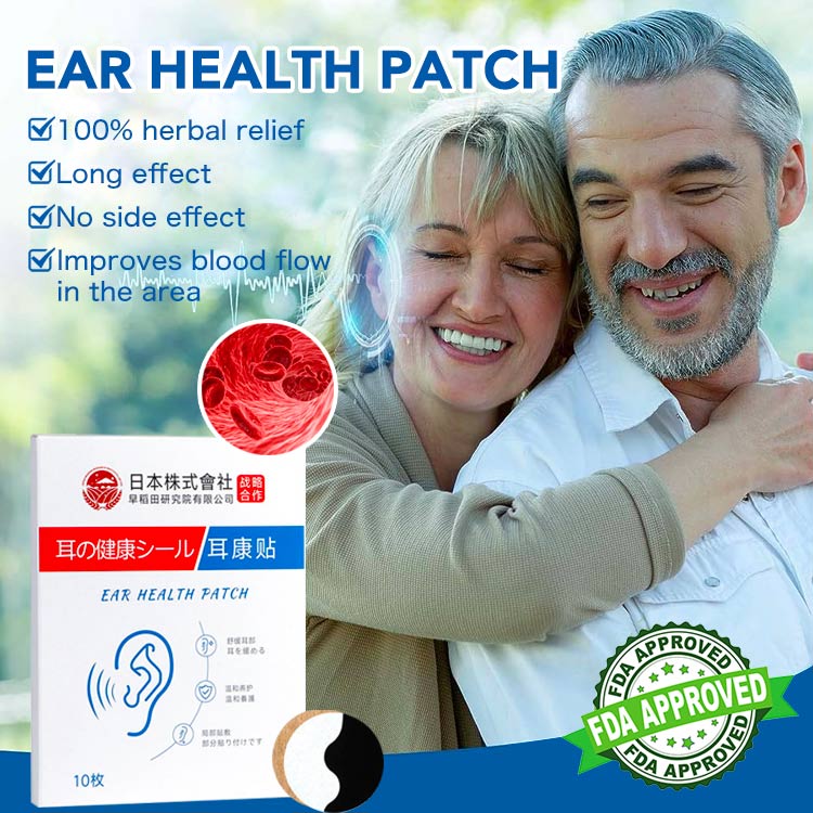 Senior Citizen Discount to Buy 1 Take 1-Ear health patch-Let the ears have no noise and hear more clearly-1 box of 10 tablets. Use every night while sleeping