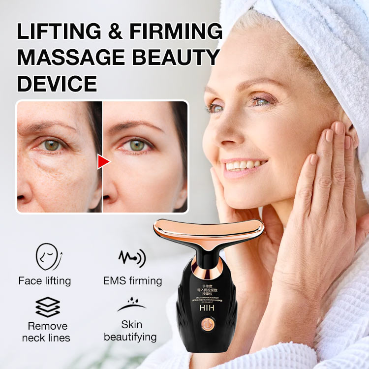 8-3 International Queens Day Sale to save 59p - 100% legit,one year warranty-Skin Lifting & Firming Massage Wrinkle Remove V Face Therapy Beauty Device-Buy Now Get Free Matching Cream
