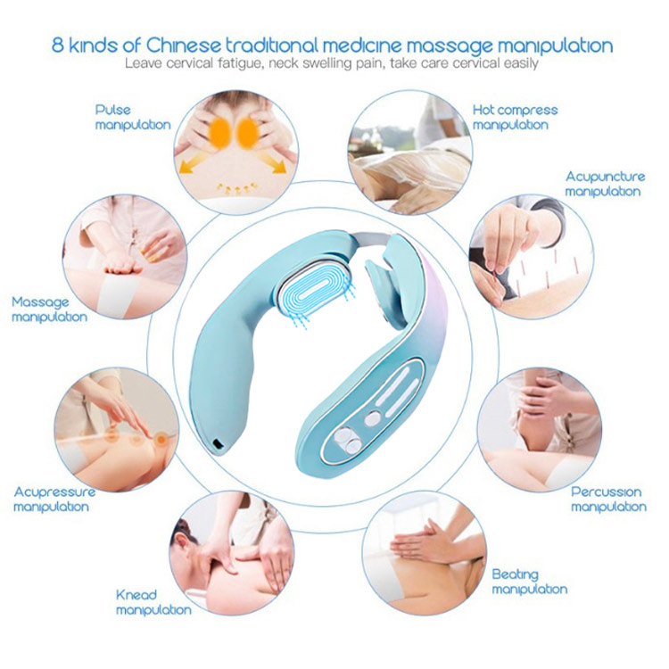 High-end smart cervical spine massager-recover damage and promote blood circulation